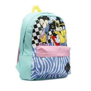 Vans Girls' Old Skool II Disney Backpack (Blue/Pink, One Size) 0044 501 NEW